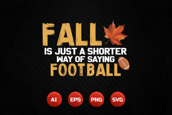 Fall is Just a Shorter Way of Saying Football Graphics