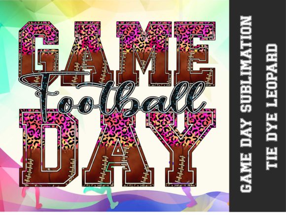Football Game Day Sublimation Graphics for Crafts