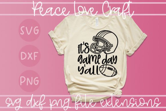 Football Game Day Y All Graphics for Crafts