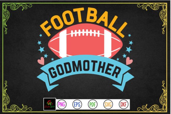 Football Godmother SVG