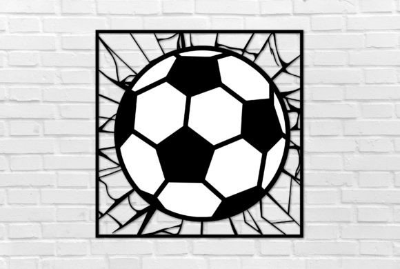 Football Wall Interior Crafts Decor Graphics